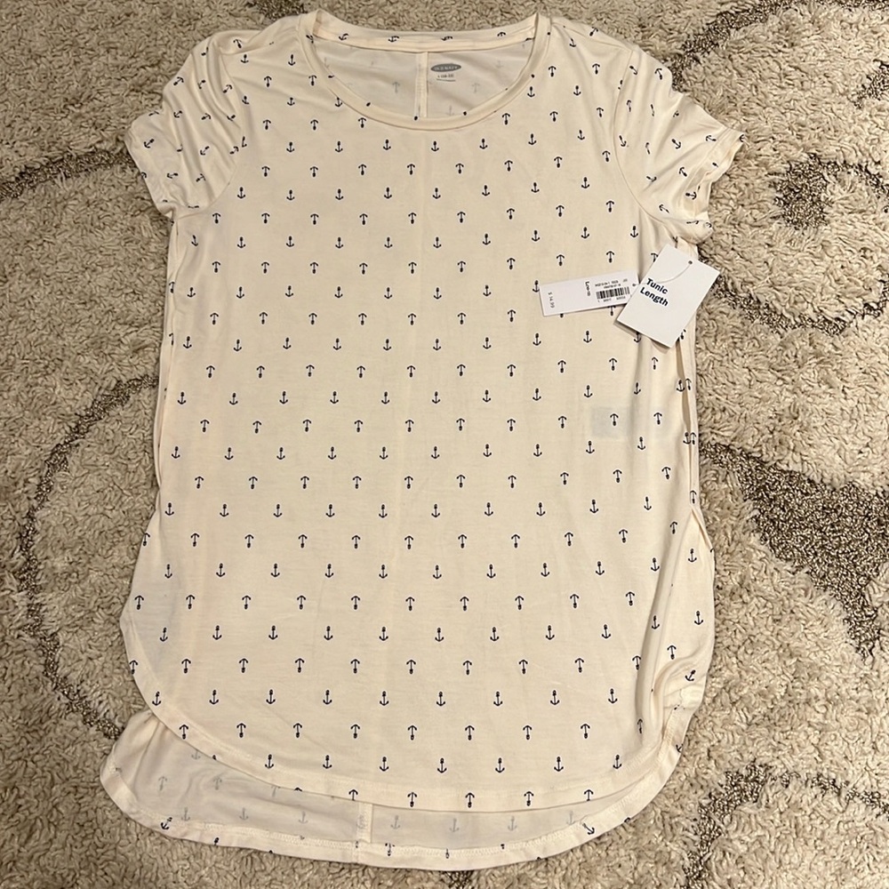 Old navy short sleeve tunic girls size 10/12